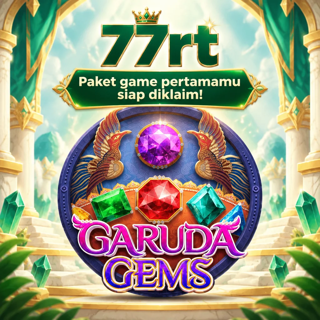 77rt · Garuda Gems · Tampilan permainan
